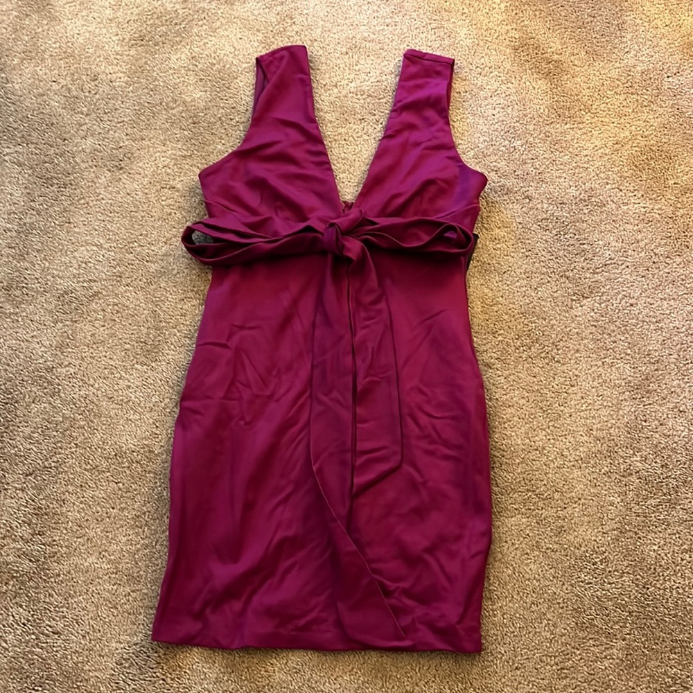 Purple dress